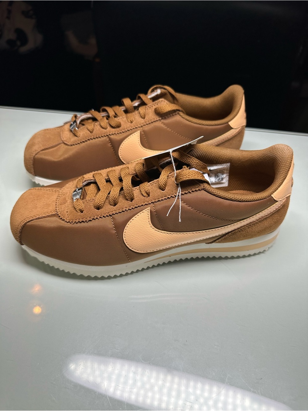Nike Cortez Brown and Tan Retro Sneakers